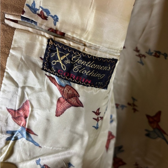 Elegant Men's Brown Suede Blazer - Picture 12 of 15